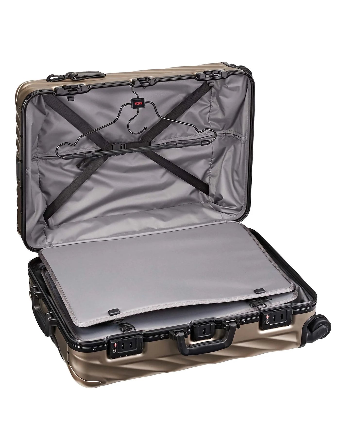 Tumi 19 DEGREE ALUMINUM Short Trip Packing Case, Ivory Gold 66cm rare color