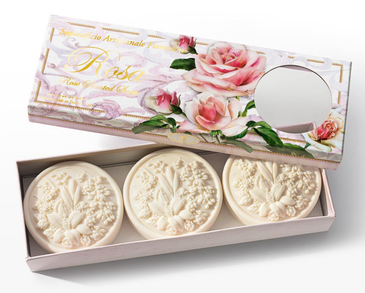 Saponificio Artigianale Fiorentino soap rose 100% vegetale