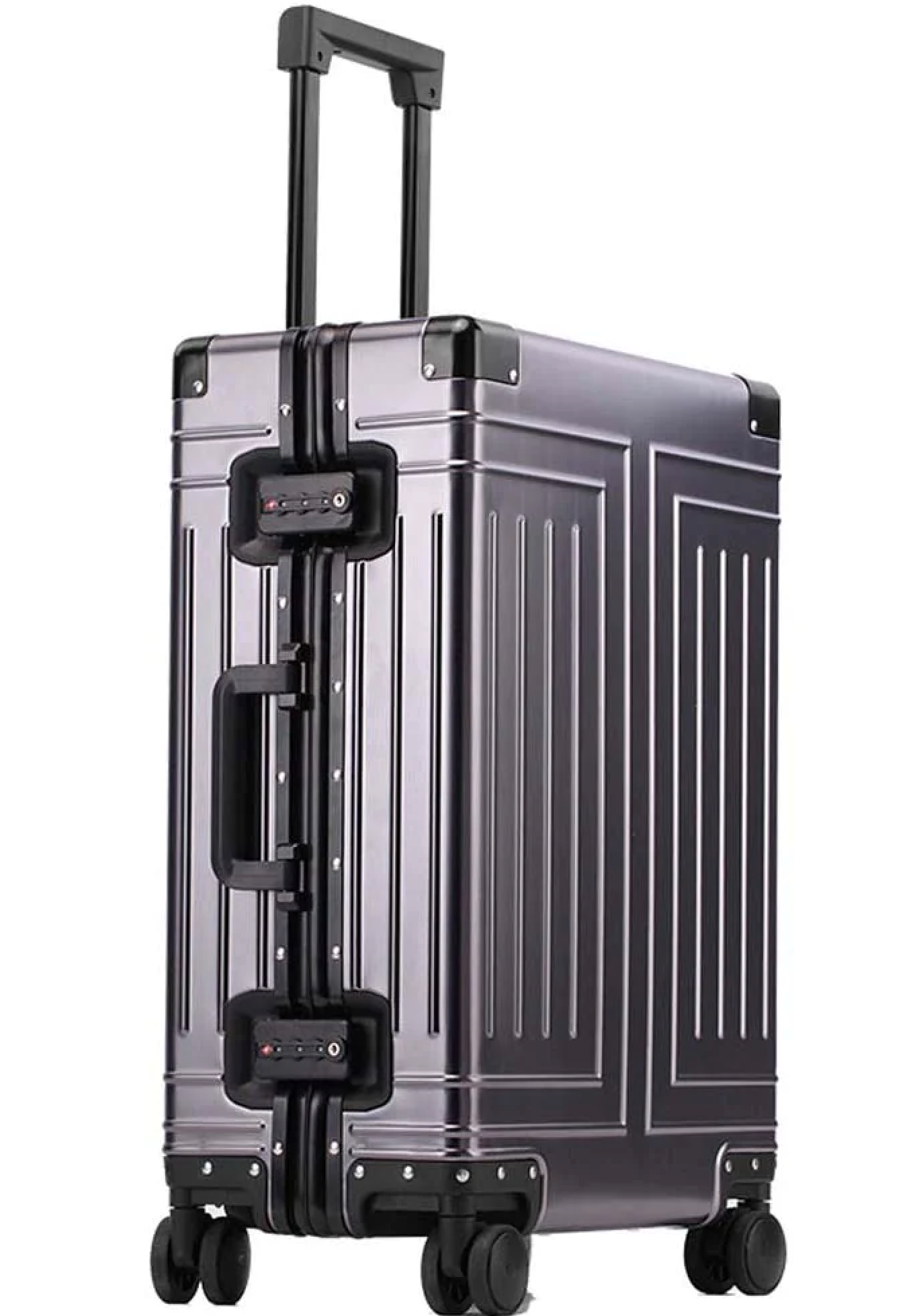 Travel Luggage High Quality 100% Aluminum Suitcase Trolley