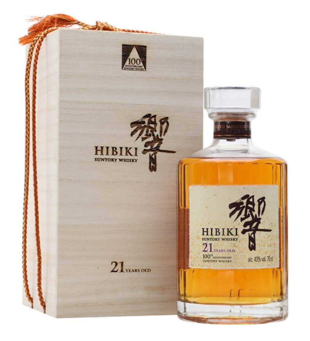 Suntory Hibiki 21 Year Old 100th Anniversary limited Edition Rare