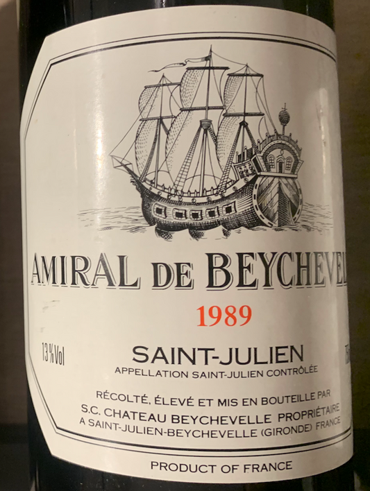 Amiral de Beychevelle 1989