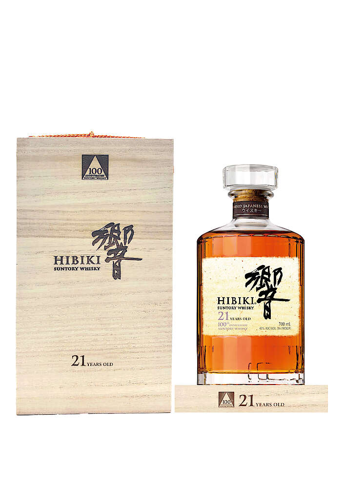 Suntory Hibiki 21 Year Old 100th Anniversary limited Edition Rare