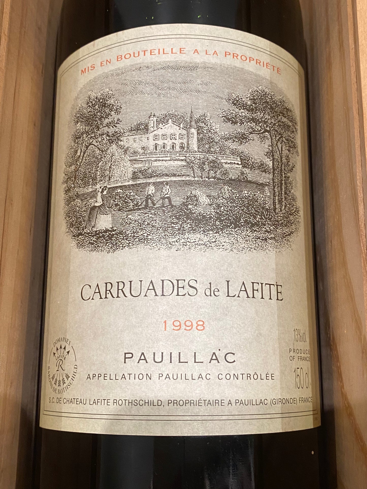 Carruades de Lafite 1998 MAGNUM 150 CL