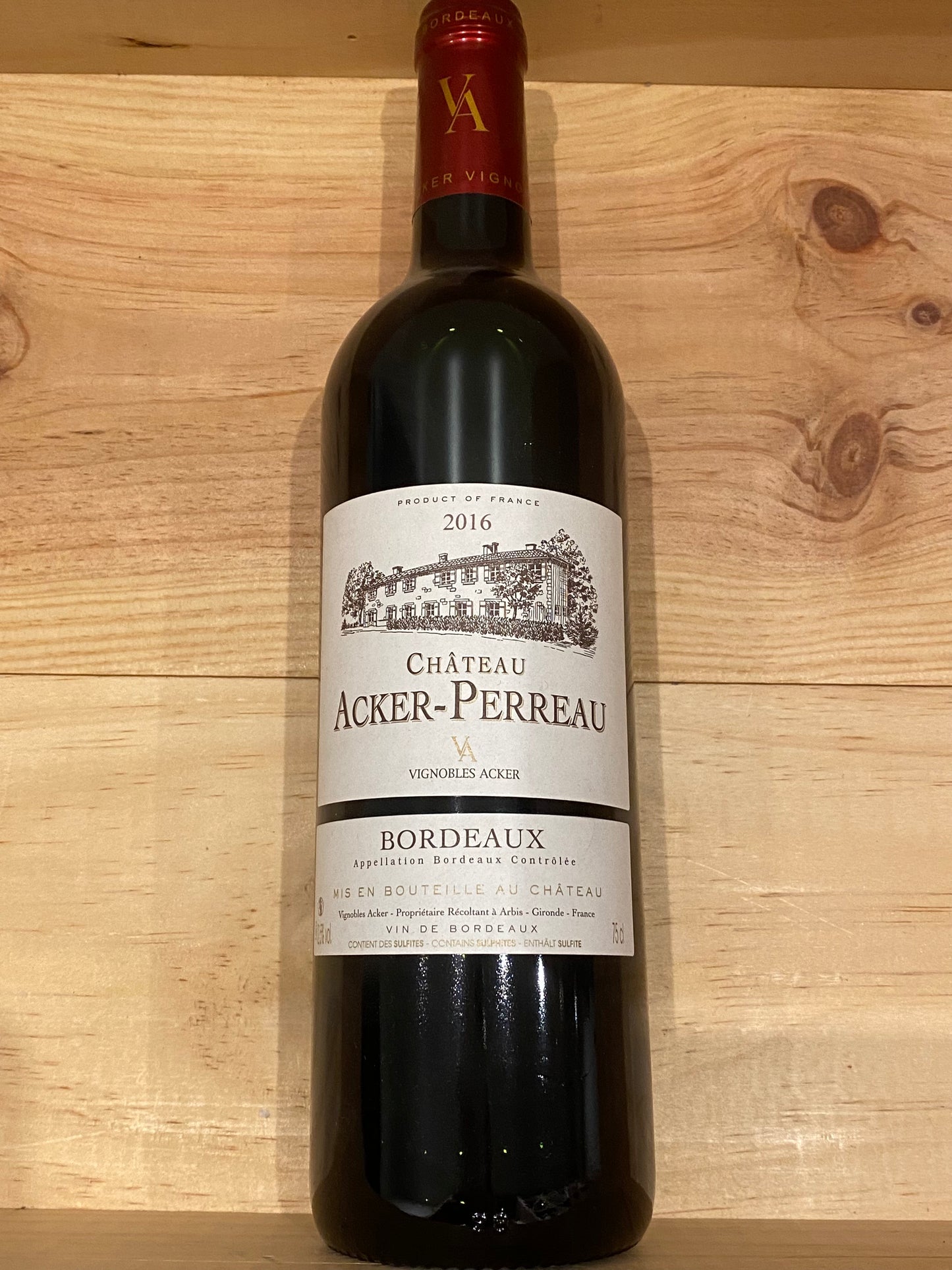 Château Acker Perreau 2016 Bordeaux