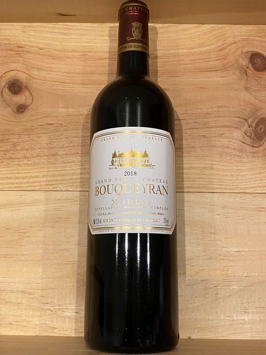 Château Bouqueyran 2018 Moulis