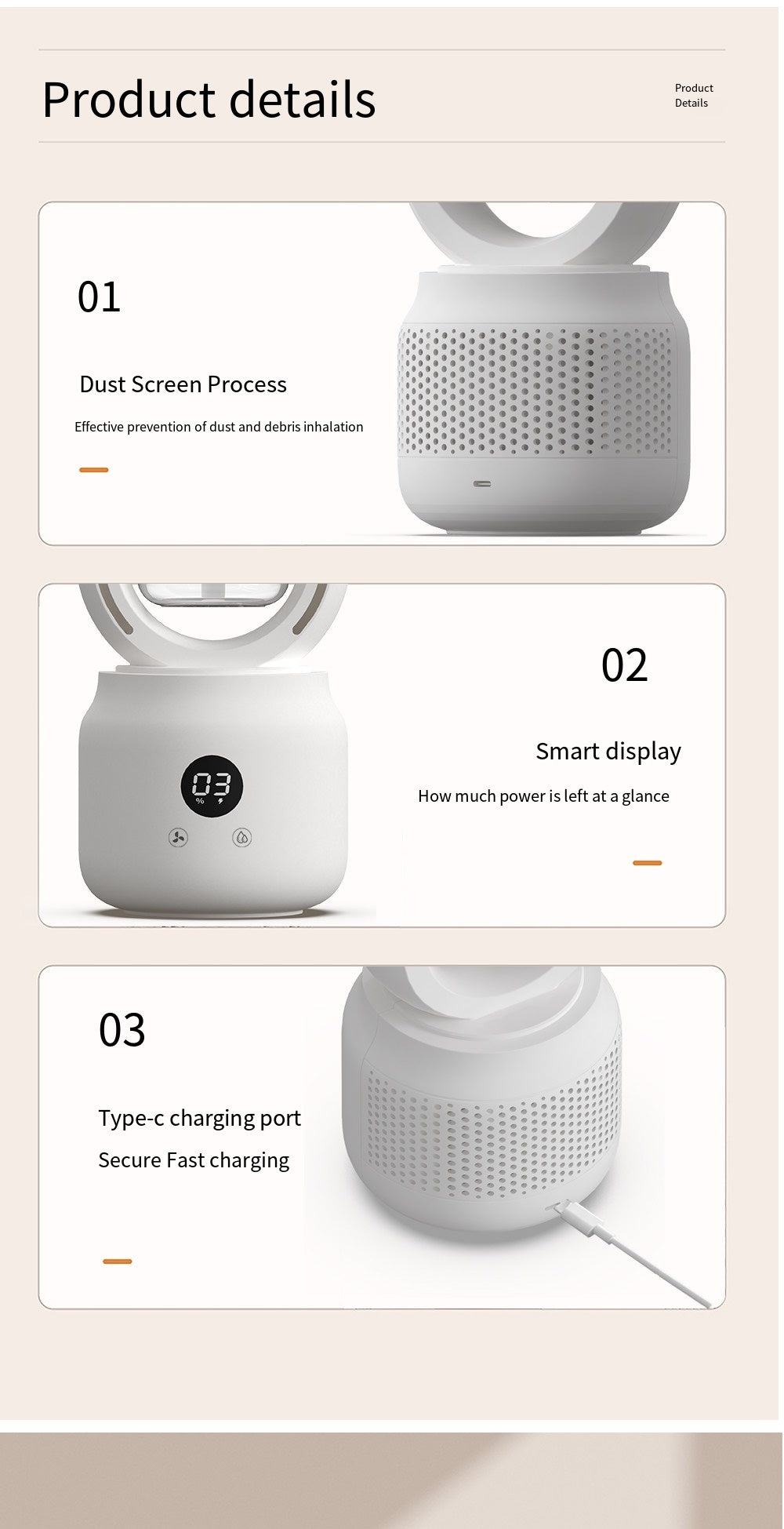 Xiaomi Humidifier Spray Fan