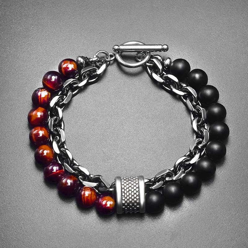 Tiger Eye Stone Bracelet for men