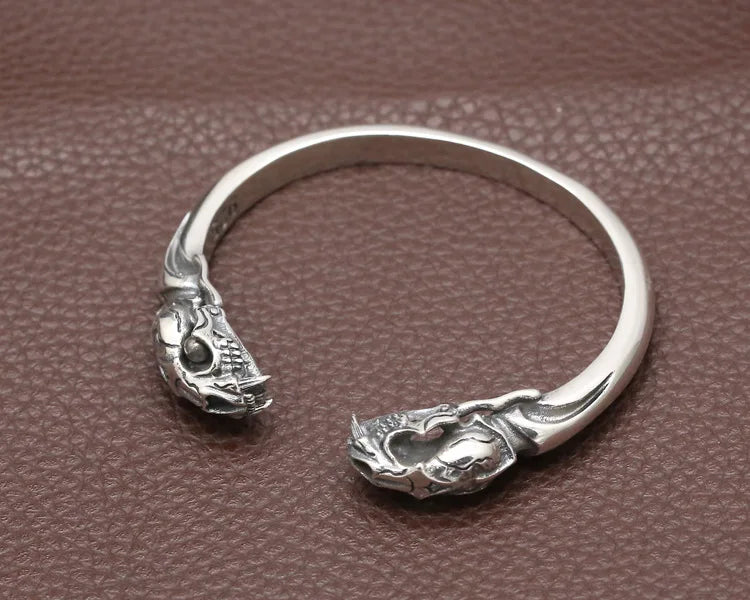 Snake Cuff Bracelet  S925 Sterling Silver