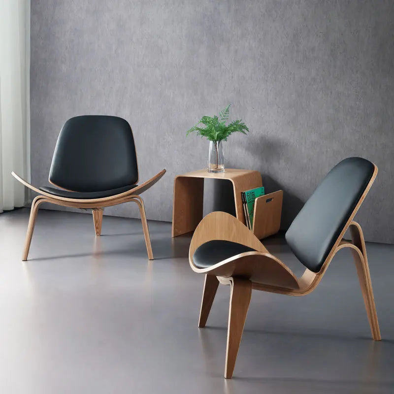 Nordic Denmark Design chair Smiling Shell Chair