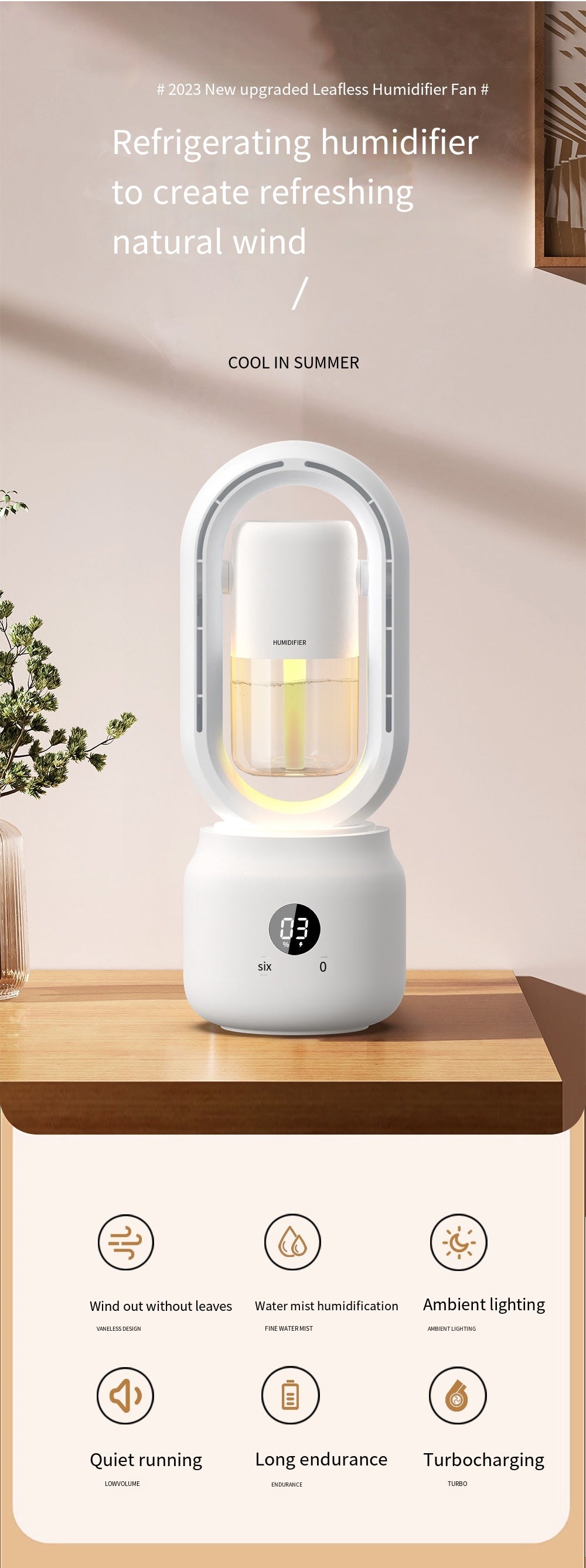 Xiaomi Humidifier Spray Fan