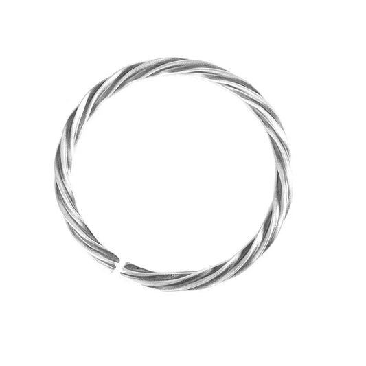 Twist Sterling Silver Cuff Bracelet