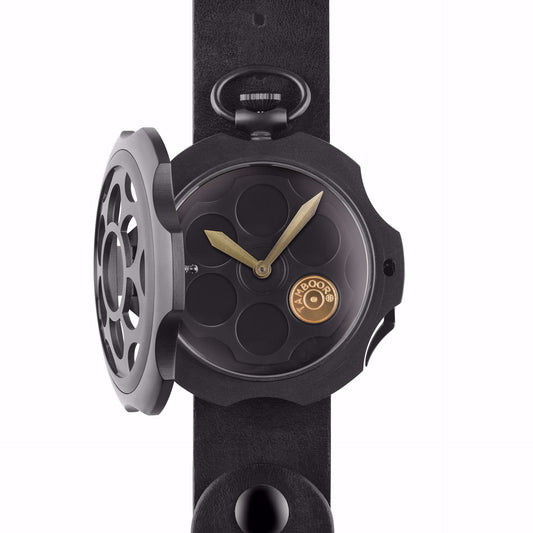 Tambooro STAINLESS STEEL PVD BLACK TREATMENT WATCH TB-100-BK-3BK-CP