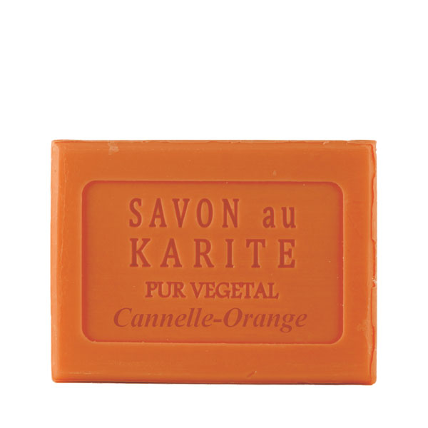 Plantes et Parfums de provence Savon au Beurre de Karité parfum Cannelle-Orange