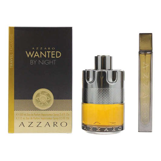 Azzaro Wanted by night travel exclusive eau de parfum 100ml + 15ml