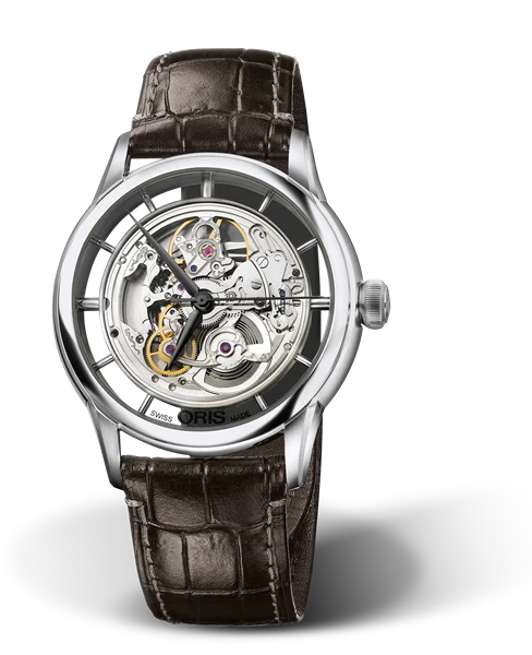 Oris Artelier Translucent Skeleton