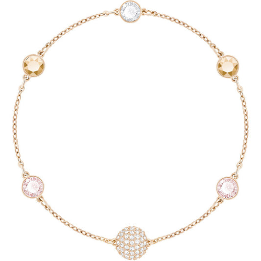 SWAROVSKI REMIX COLLECTION TIMELESS STRAND, PLAQUÉ OR ROSE