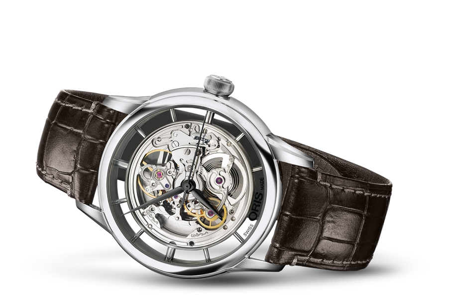 Oris Artelier Translucent Skeleton