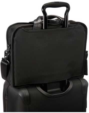 Tumi Alpha 2 T-Pass Noir Mi-écran pour ordinateur portable Mémoire Slim - 26516