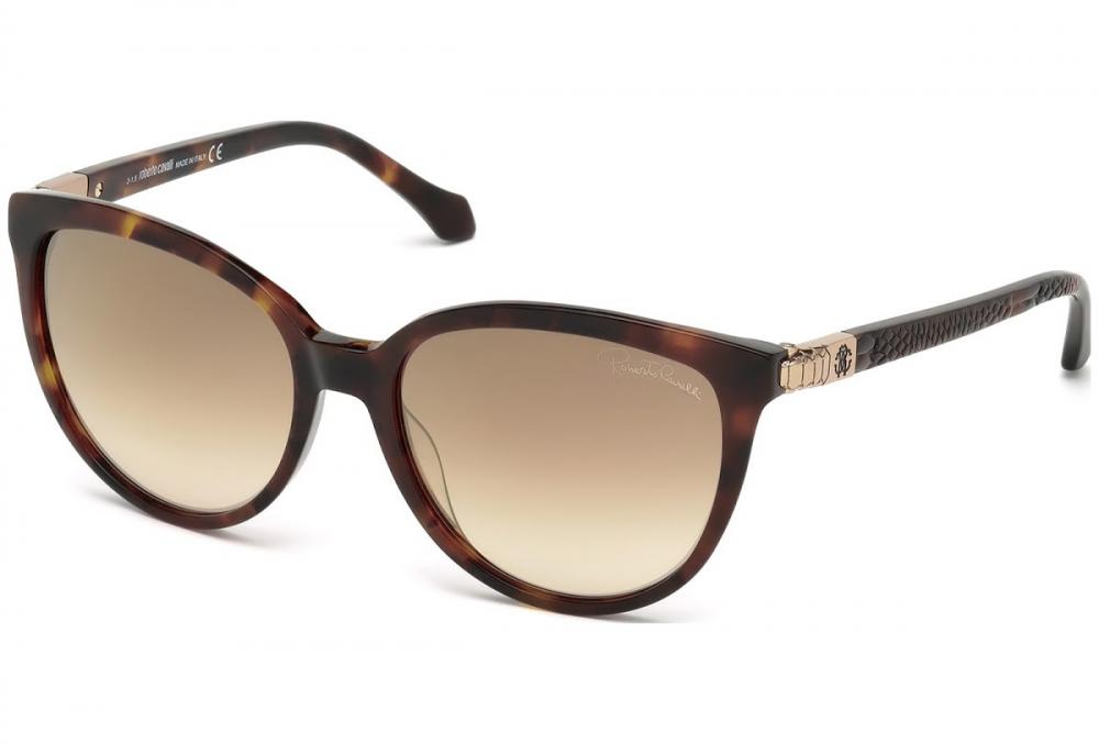 Roberto Cavalli femme RC986S 52G tortoise foncé - marron miroité