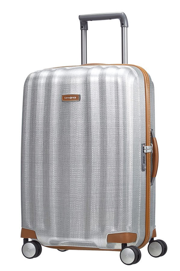 SAMSONITE LITE-CUBE DLX VALISE 4 ROUES 68CM COULEUR ALUMINIUM