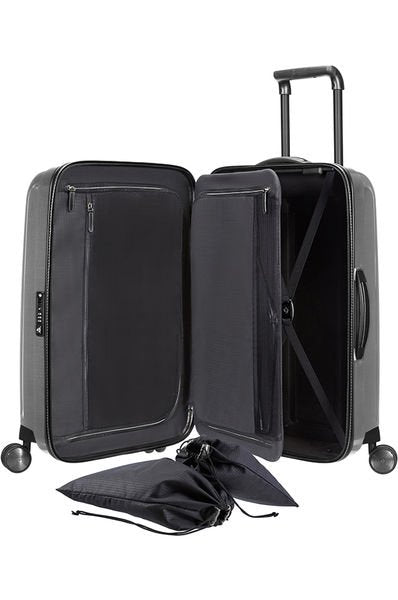 SAMSONITE LITE-CUBE DLX VALISE 4 ROUES 68CM GRIS ECLIPSE