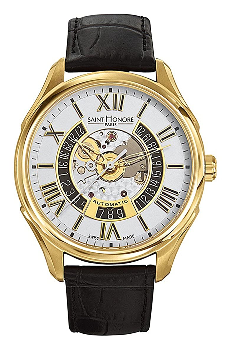 Saint Honore Automatic Carrousel Paris 880050 3ARAT Yellow Gold PVD Stainless Steel