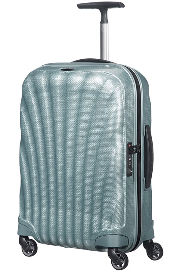 SAMSONITE COSMOLITE VALISE 4 ROUES 55CM ice blue