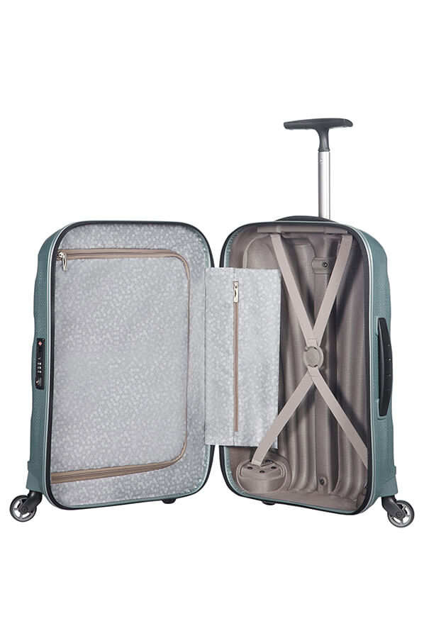 SAMSONITE COSMOLITE VALISE 4 ROUES 55CM ice blue