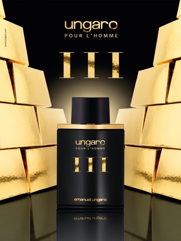 Ungaro III by Emanuel Ungaro gold & Bold limited edition for men eau de toilette 100ml