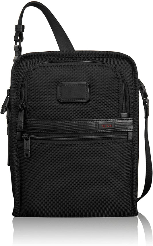 TUMI - Alpha 2 Organizer Travel Tote - Satchel Crossbody Bag for Men and Women - Black