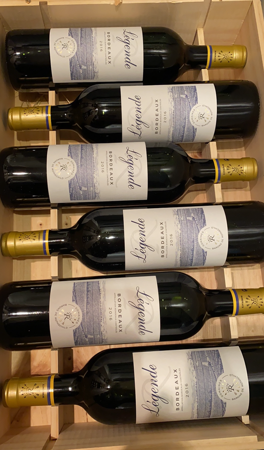 Légende Bordeaux 2016 Domaines Barons de Rothschild X6 bottles