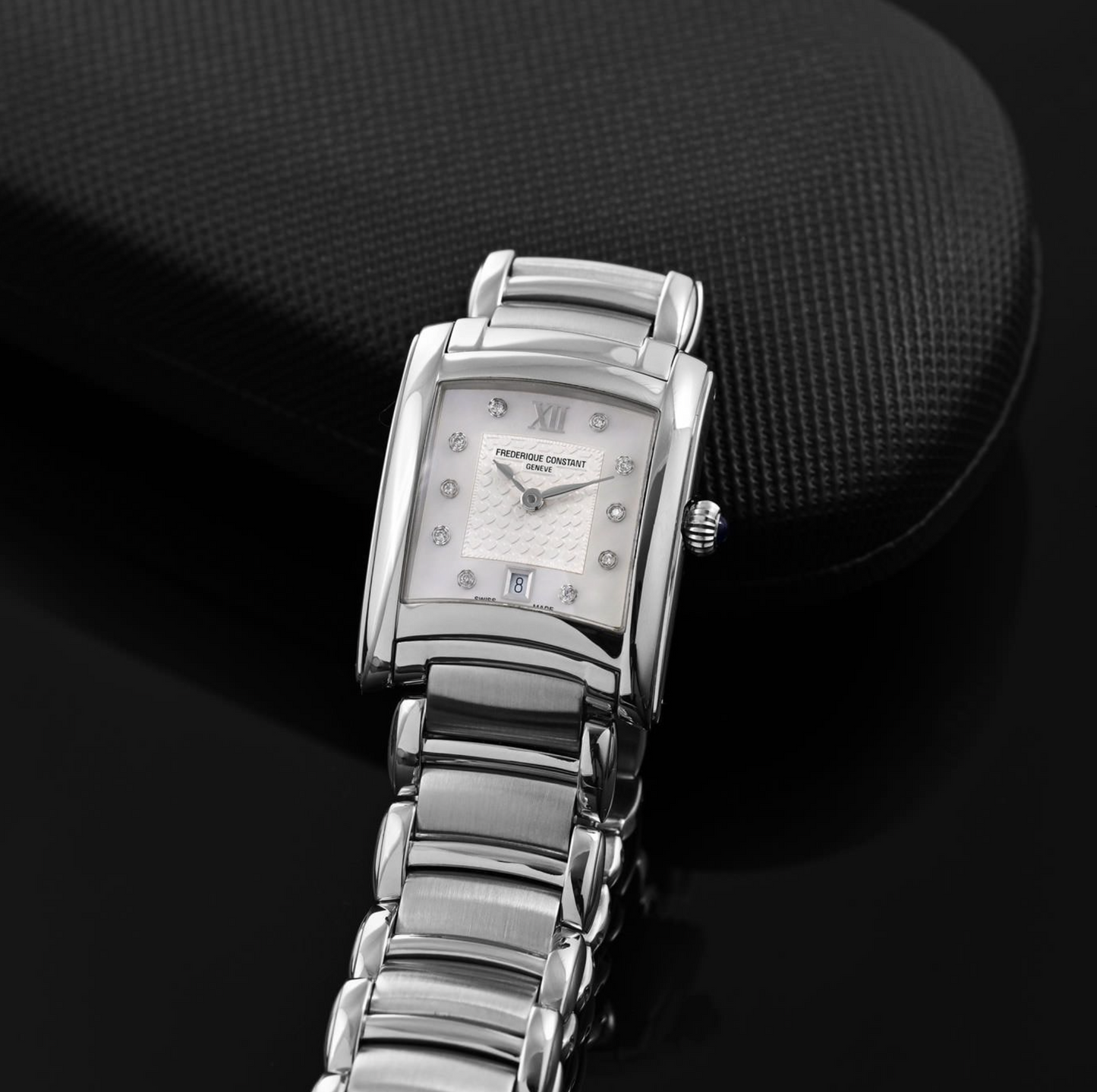 FREDERIQUE CONSTANT Mother of Pearl Diamond Dial Ladies Watch FC220WHD2EC6B