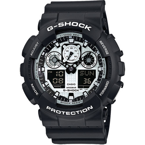 Casio G-Shock GA-100BW-1AER