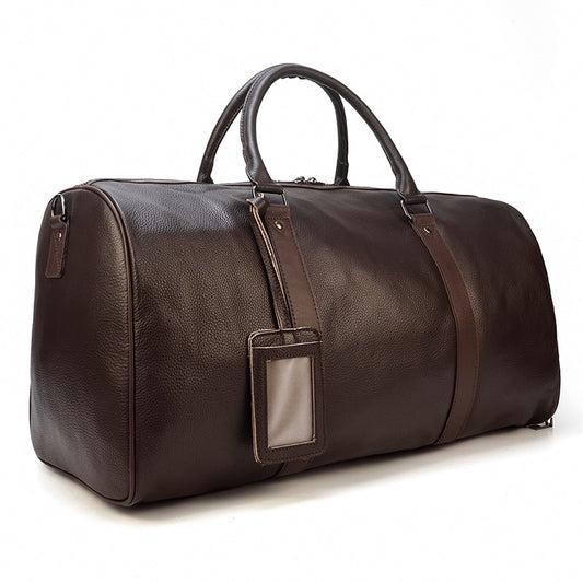 Luxury Genuine Leather Travel Bag Cow Leather