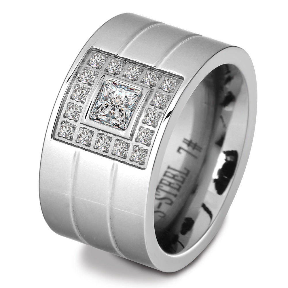 Retro Stainless steel Rings For Women and Men