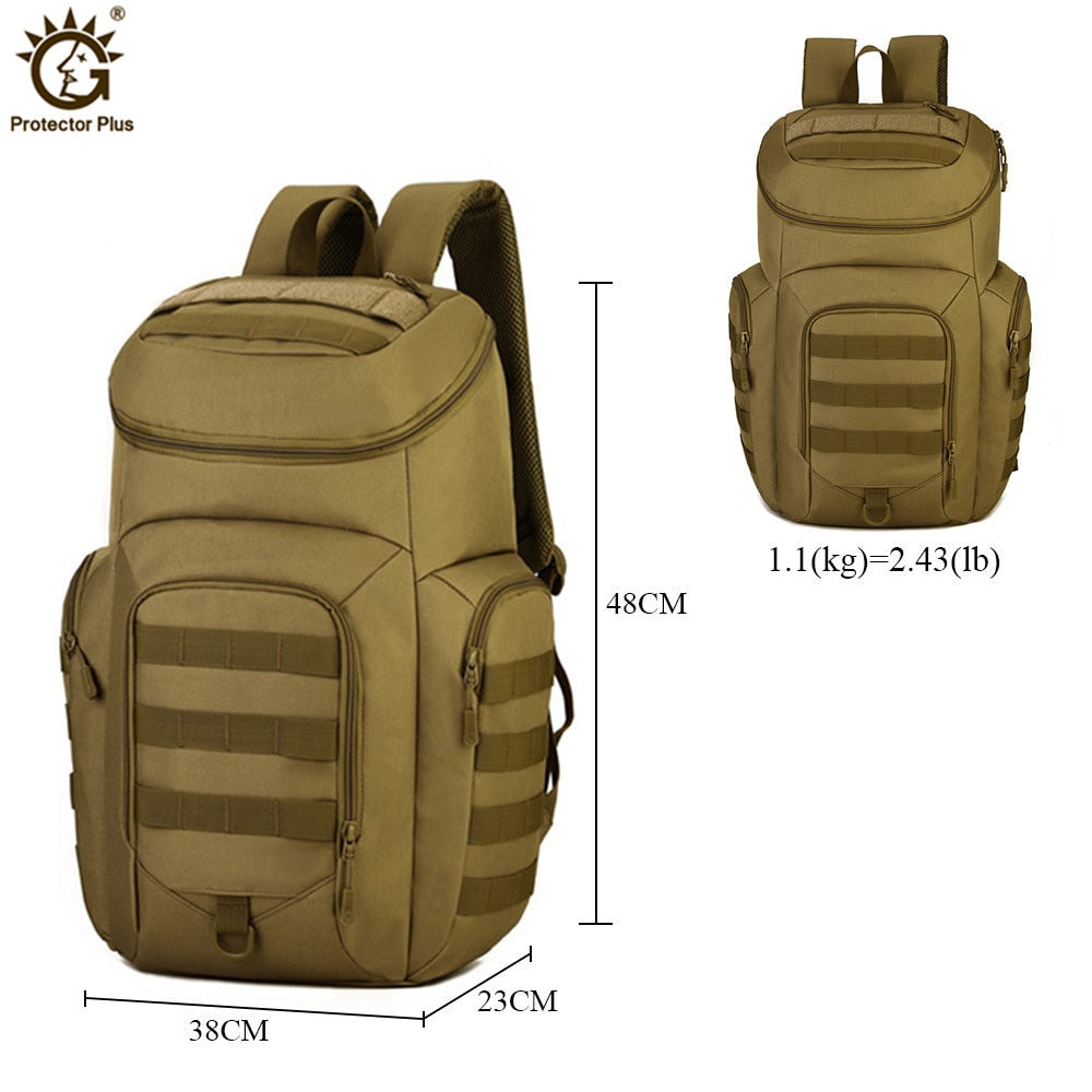 40L Waterproof Nylon Military style Backpacks Molle Assault Army Backpack Travel Bag for Men Women Mochila Escolar S420