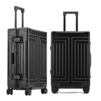 Travel Luggage High Quality 100% Aluminum Suitcase Trolley