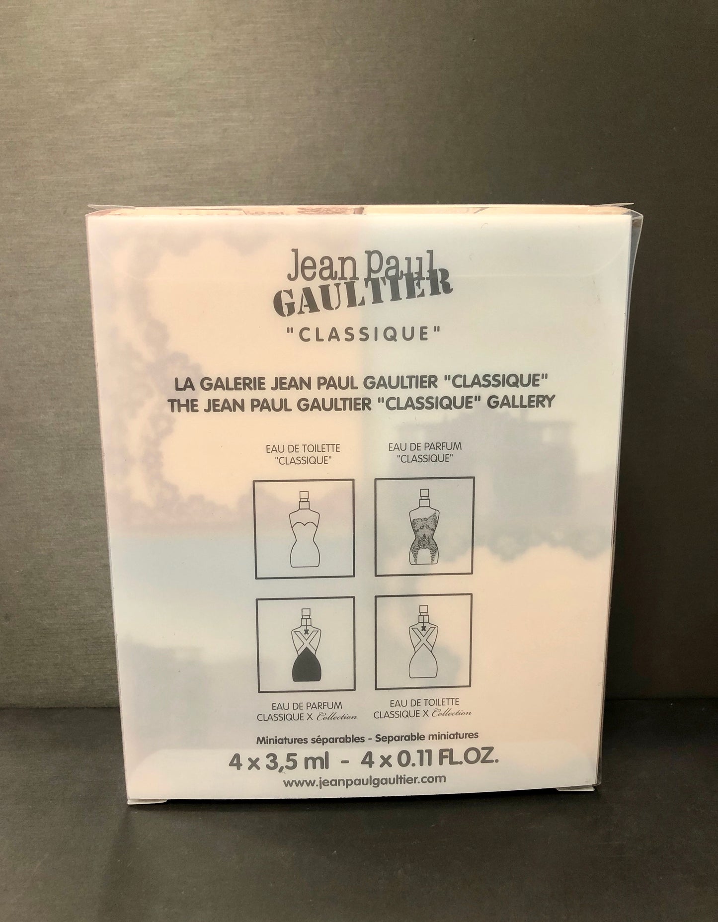 Jean Paul Gaultier Classique Parfum miniature 4X3.5ml.