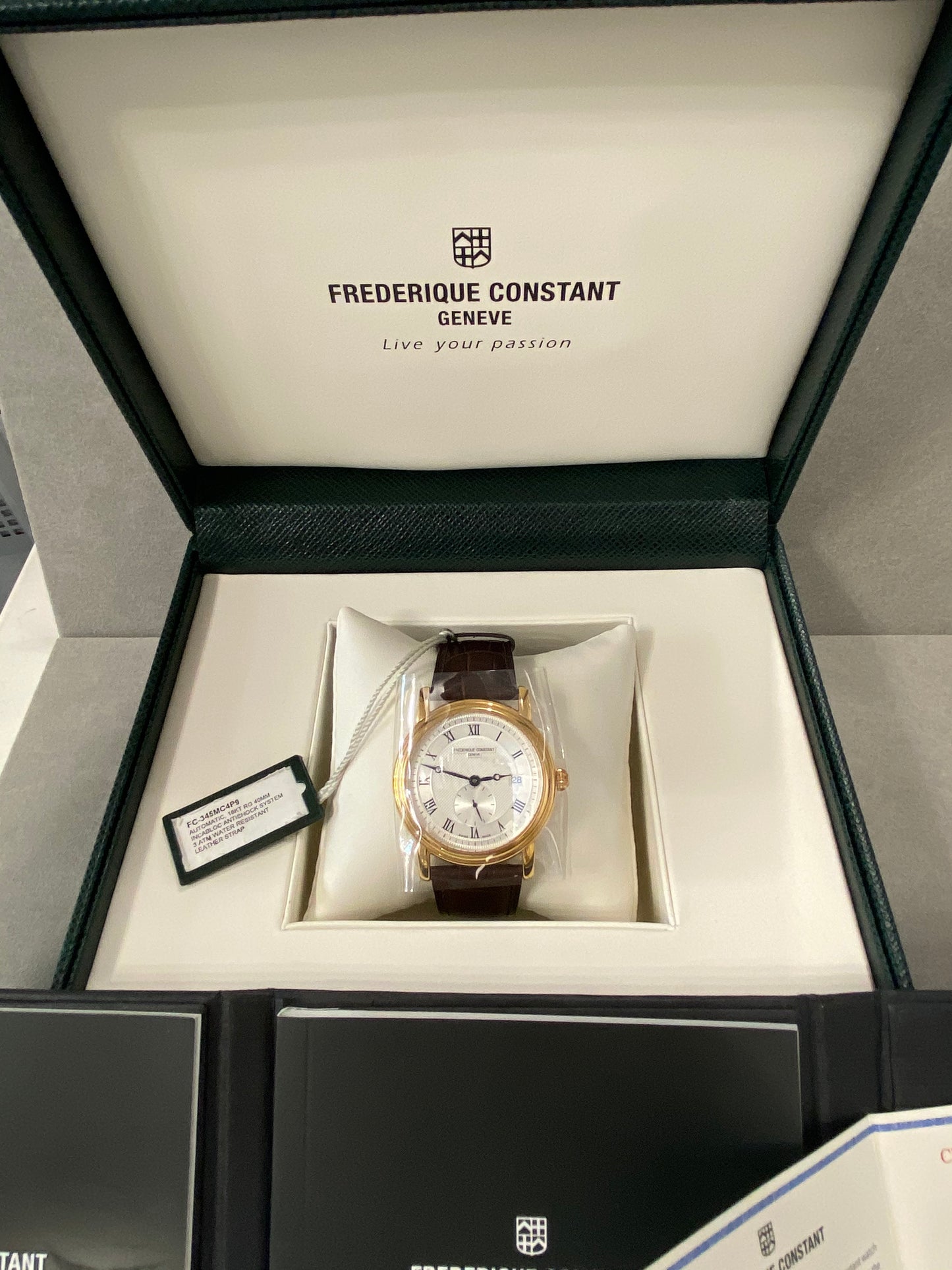 Frederique Constant FC 345MC4P9 AUTOMATIC 18K GOLD 40MM