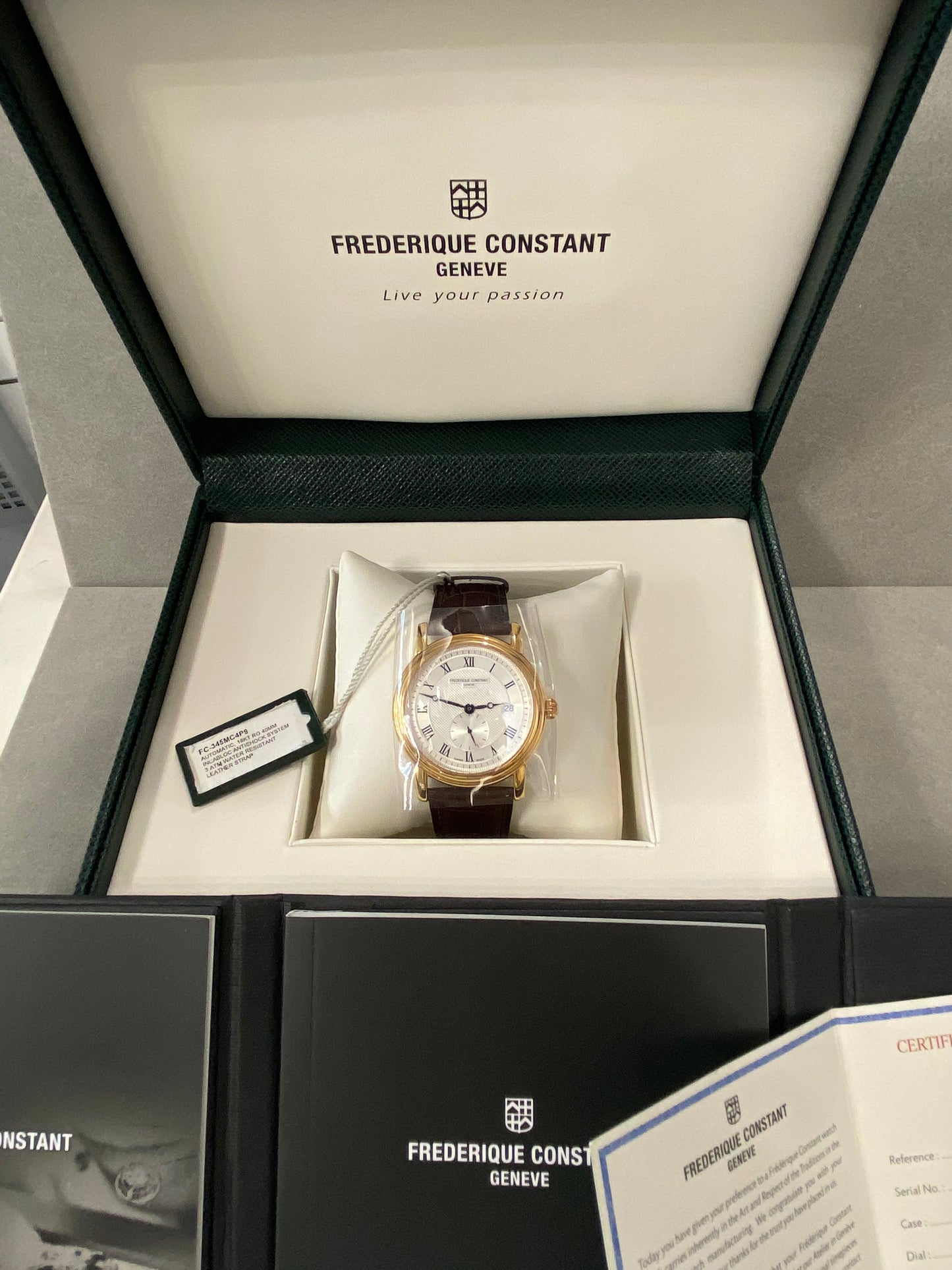 Frederique Constant FC 345MC4P9 AUTOMATIC 18K GOLD 40MM