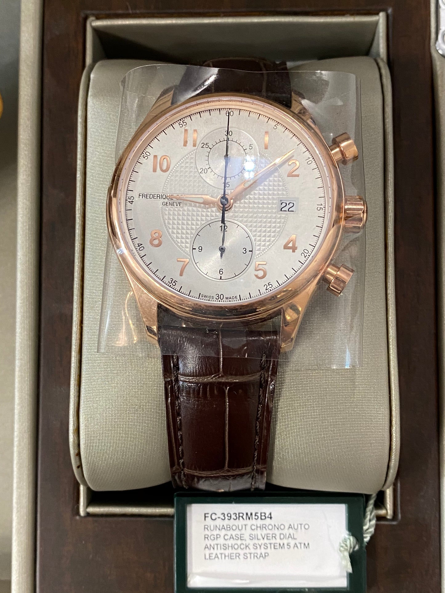 Frederique Constant Runabout Chronograph FC 393RM5B4