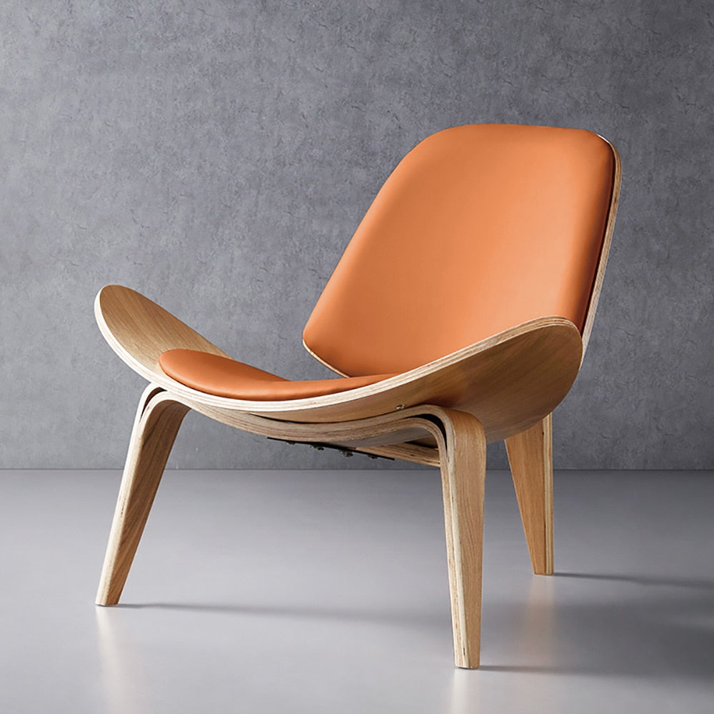 Nordic Denmark Design chair Smiling Shell Chair