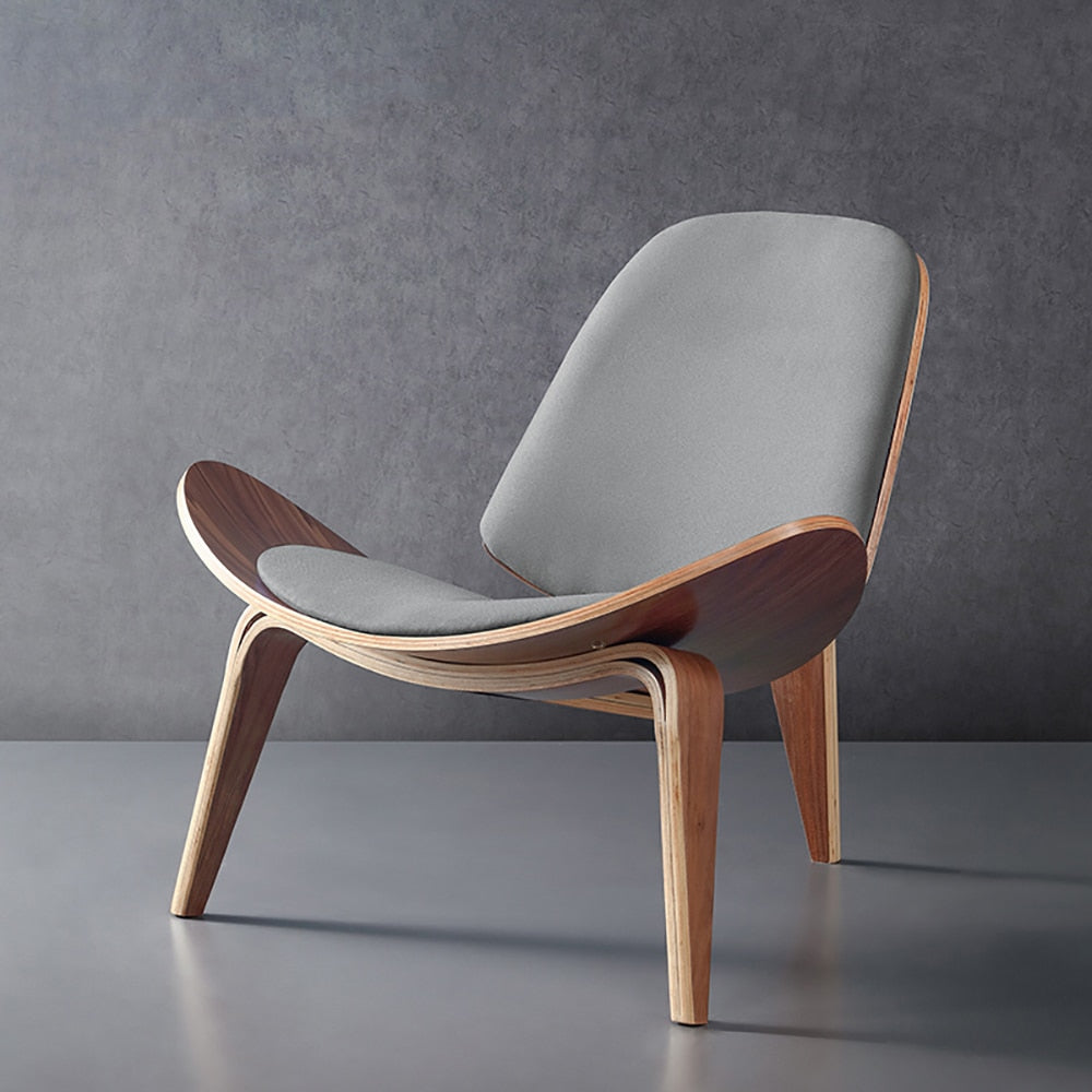 Nordic Denmark Design chair Smiling Shell Chair