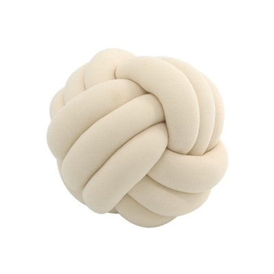 Hand Knot Cushion Sofa  Handmade Knotted Ball