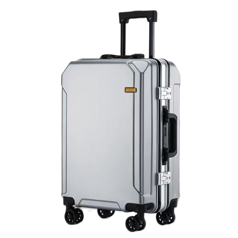 Popular Fashion Rolling Luggage 20&quot; 22&quot; 24&quot; 26&quot; Inch Brand Suitcase Men Aluminum Frame Travel Suitcase