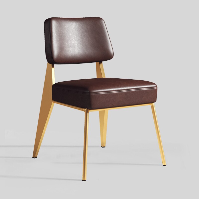 Luxury Nordic Dining Chair, Library Furniture