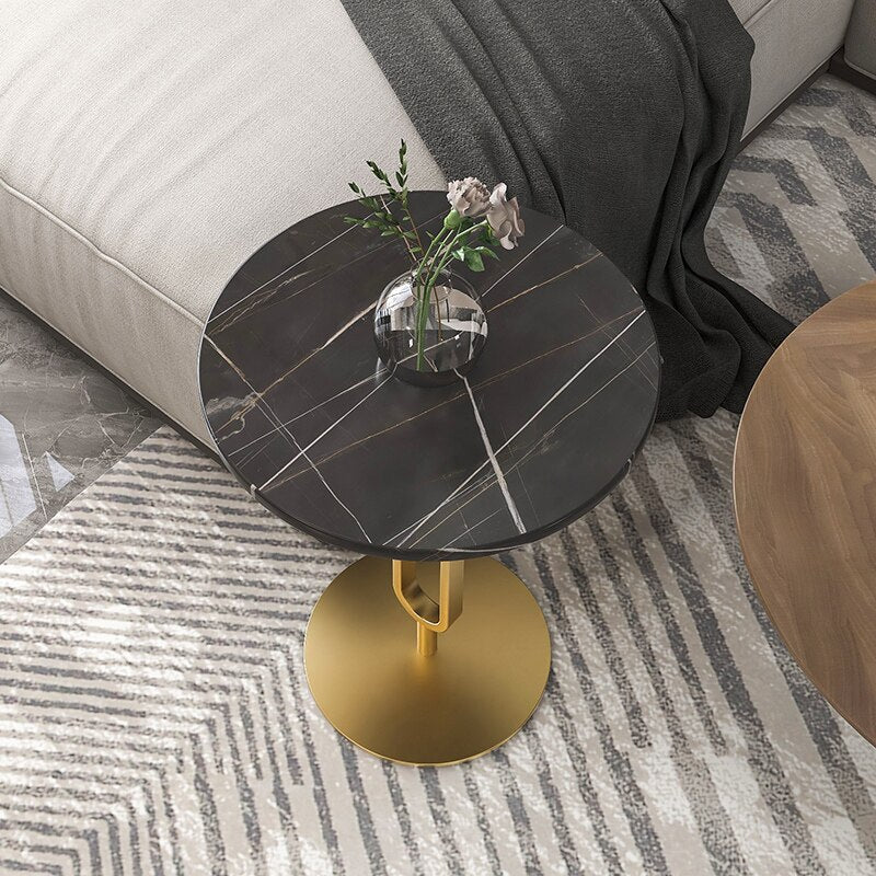 Nordic Living Room Coffee Table Metal and Marble style,  Modern Furniture