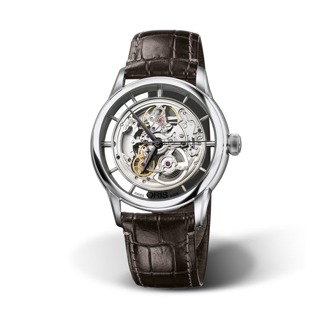 Oris Artelier Translucent Skeleton