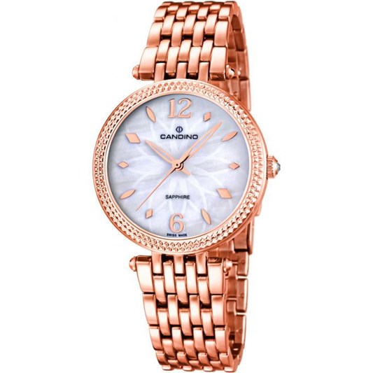 Candino C4570-1 - Montre Acier Bronze Femme