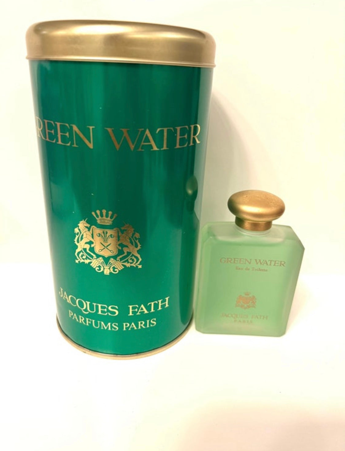 Jacques Fath Green Water vintage eau de toilette 75 ml. 2.5 fl oz  Rare , no spray , new